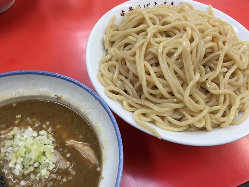 「肉つけ麺大盛り」@中華そば ふくもりの写真