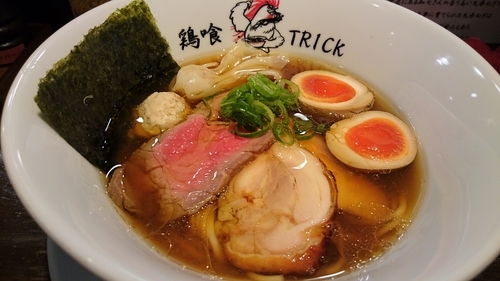 「特製鶏の醤油ラーメン」@鶏喰～TRICK～の写真