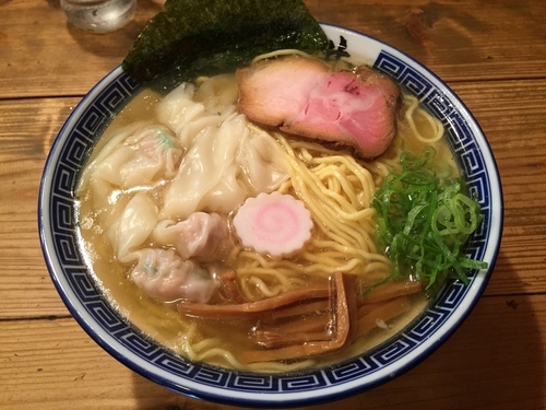 「塩ワンタンメン大盛り」@井田商店の写真