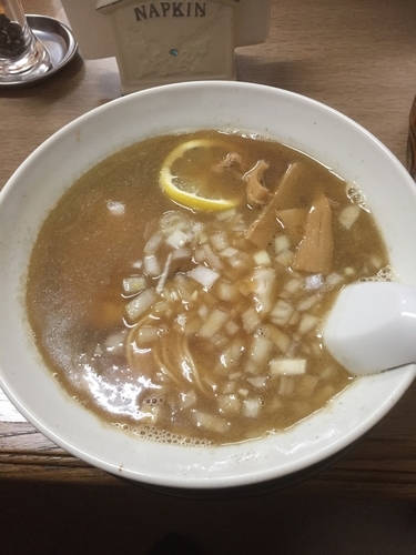 「煮干そば」@寺カフェ 中華そば水加美の写真