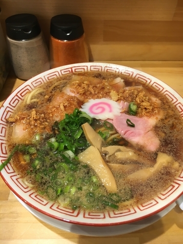 「【告知あり】中華そばと卵かけご飯￥750」@サバ6製麺所の写真
