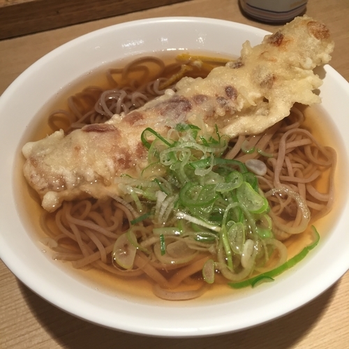 「ちくわ天（￥460）」@立ち食い蕎麦 あずさの写真