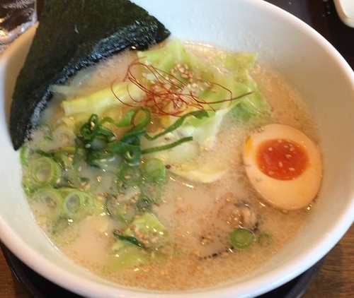 「蛤ラーメン」@越後秘蔵麺 無尽蔵 花園家の写真