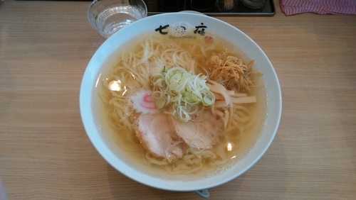 「生姜らーめん大盛＋餃子3個」@しょうがラーメン七の庫の写真