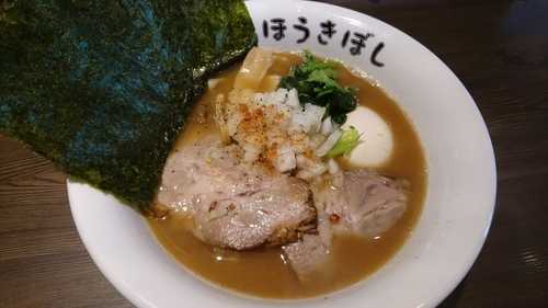 「特製にぼしラーメン　1,000円」@自家製麺 ほうきぼし 赤羽駅前店の写真