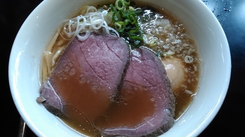 「贅沢焼牛らぁ麺」@牛骨らぁ麺 マタドール 本店の写真