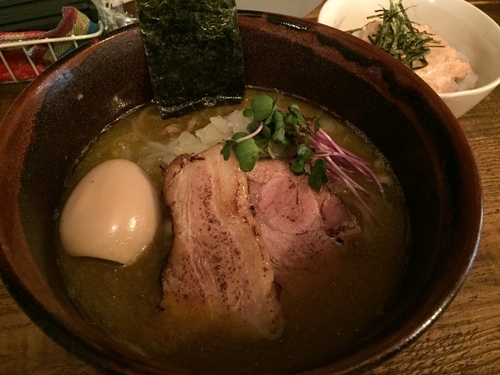 「濃飯野（今日はちょっとリッチな）」@ラーメン酒場 晴江戸の写真