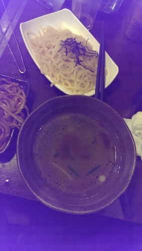 「濃厚魚介つけ麺」@お好み焼本舗 多摩境店の写真