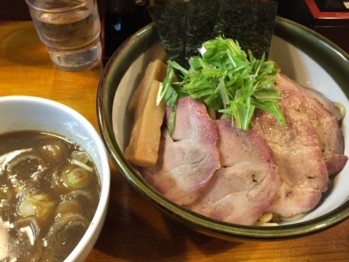「チャーシューつけめん大盛り」@らぁめん 葉月の写真