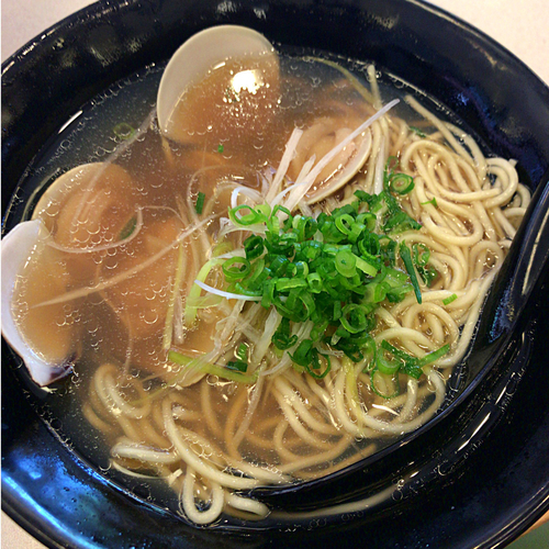 「春の旨だしはまぐりラーメン　350円（税別）」@はま寿司 太田浜町店の写真