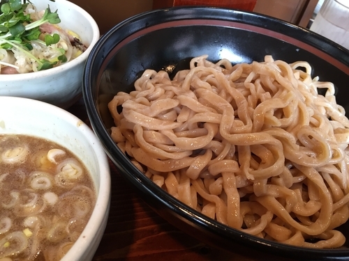 「特濃つけ麺（大盛り）」@大八車の写真
