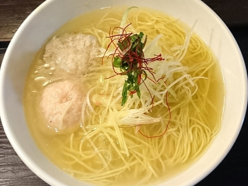 「あら炊き塩らあめん」@麺屋 海神の写真