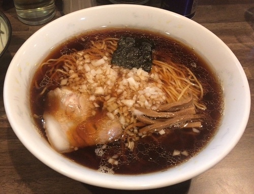 「ラーメン(大)＋ライス(650円＋200円)」@ラーメン専門 珉珉の写真