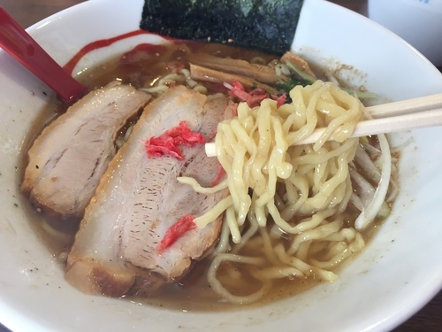 「塩らーめん（大盛）」@やまがたらーめん きたもと屋の写真