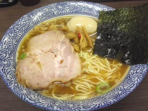 「煮玉子そば￥800」@頓知房の写真