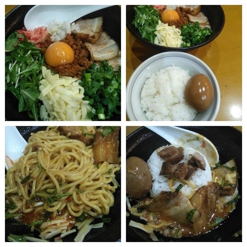 「【限定】四川山椒ラー油の油そば＋小ライス」@麺屋 扇 SENの写真