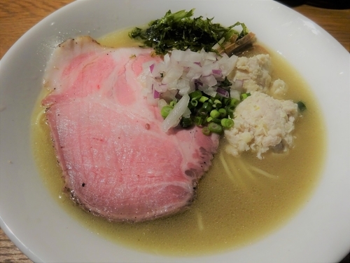 「鶏白湯煮干しそば　　850円」@中華そば 二階堂の写真