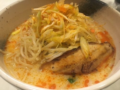 「辛味噌ネギラーメン850円」@蘭丸の写真