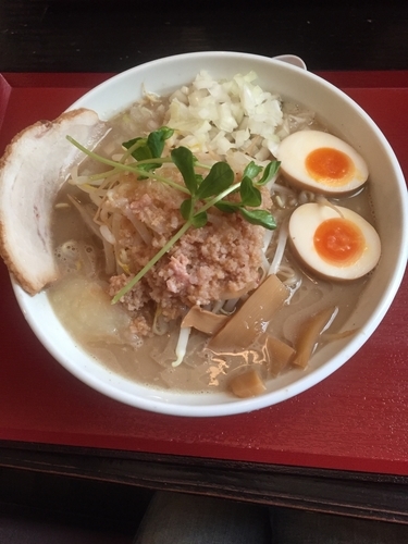 「超濃厚煮干し中華そば」@ラーメンハウスにぼ兄弟の写真