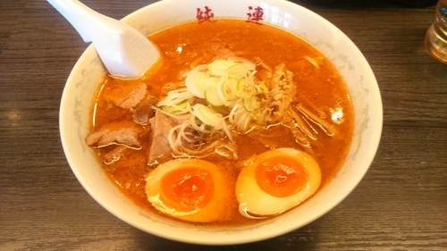 「味玉味噌920円」@さっぽろ純連 札幌本店の写真