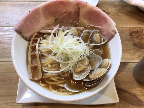 「あさりらーめん」@くそオヤジ最後のひとふりの写真