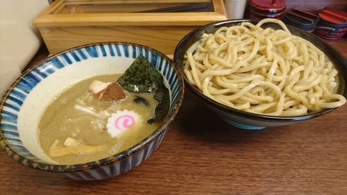 「煮番搾り(中･あつもり)」@つけめん 三三㐂の写真