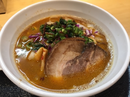 「のどぐろと自家製トマト味噌のそば」@つけ麺 たけもとの写真