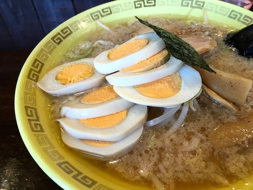 「中華麺＋味付玉子」@江川亭 保谷店の写真