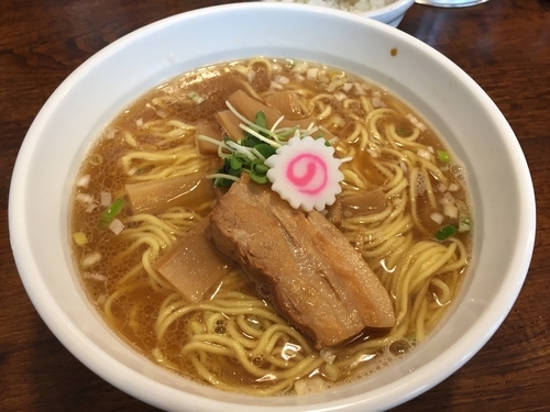 「中華そば」@つけめんTETSU 駒沢大学店の写真