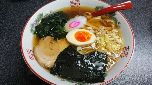 「ハンチャンラーメンセット　１０００円　※」@ごくうラーメン 三郷駅前店の写真