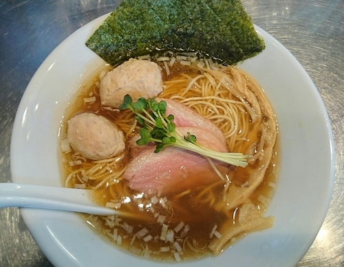 「鴨中華蕎麦ハイブリッド」@日の丸さんじの写真