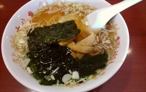 「ラーメン＋餃子」@元祖十八番の写真