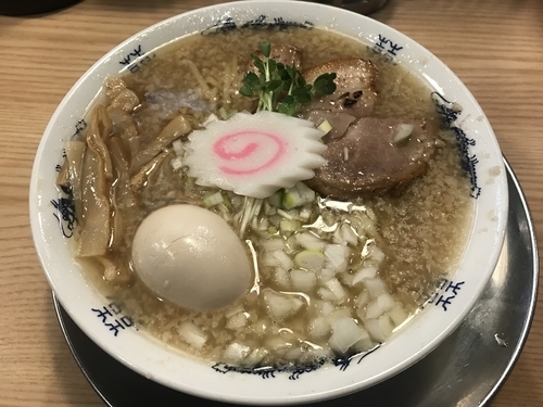 「アブラ煮干しそば 味玉のせ」@煮干そば 流。の写真