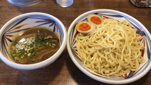 「つけそば(味玉のせ)」@麺鮮醤油房 周月 山口平生店の写真