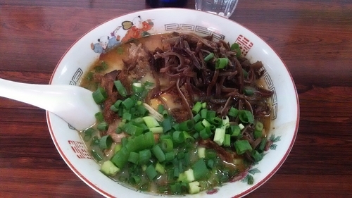 「豚骨チャーシュー 大盛」@熊本ラーメン みち丸の写真