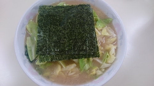 「キャベツラーメン(並)、固め」@こうやの写真