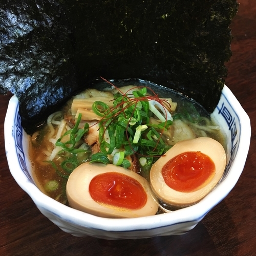 「特製中華そば」@煮干専門 勝屋の写真