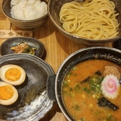 めんたい煮込みつけ麺セット+煮たまご