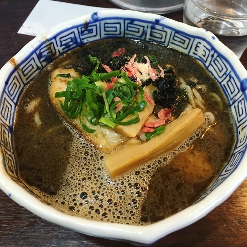 「超濃厚えび煮干中華そば」@煮干専門 勝屋の写真