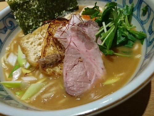 「酒粕濃厚そば」@銀座 風見の写真