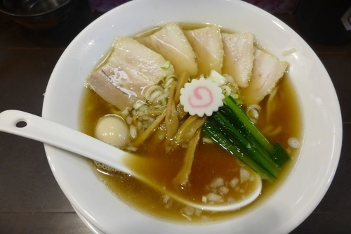 「中華そば 並盛￥780」@銀座 朧月 目黒処の写真