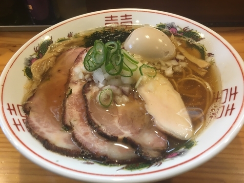 「特製煮干そば（醤油）＋和え玉ハーフ」@中華蕎麦 みうらの写真