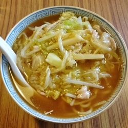 サンマ麺 800円