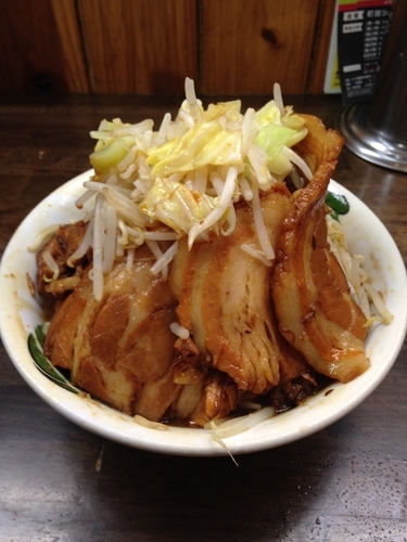 「雷豚そば 並」@雷 北松戸本店の写真