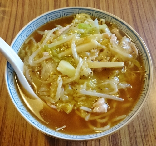 「サンマ麺 800円」@大勝軒の写真