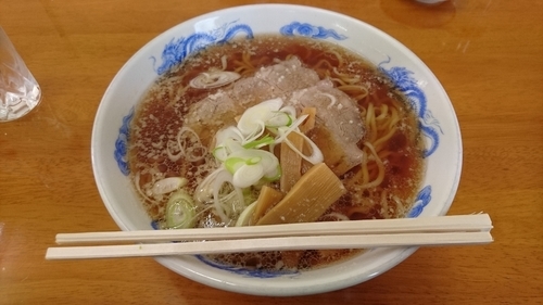 「紫醤油手打ちこってり(固め)」@醤油家おゝ田の写真