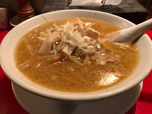 「札幌味噌ラーメン　750円」@麺八の写真