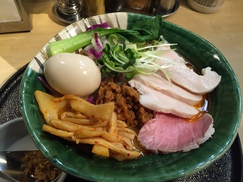 「特製担々麺」@つけ麺 たけもとの写真