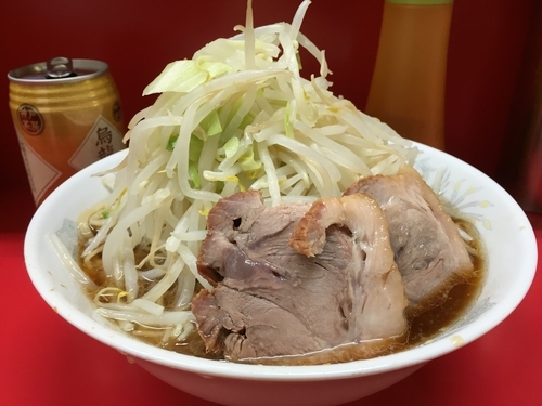 「小ラーメン（ヤサイ増し）」@ラーメン二郎 上野毛店の写真