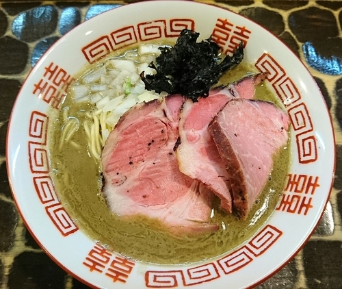 「【限定】濃厚煮干そば」@特級鶏蕎麦 龍介の写真